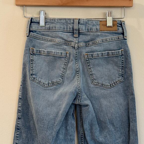 Abercrombie Kids High Rise Wide Leg Jeans sz 9/10 - Picture 7 of 9